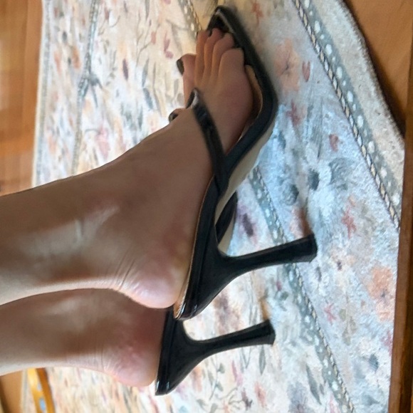 square toe y2k heeled sandals - Picture 3 of 3